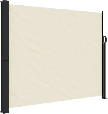 Obrázek produktu pro vidaXL Boční výsuvná markýza krémová 160x500 cm