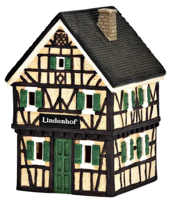 Productafbeelding van Wurm Lichthaus "Lindenhof" in Overath-Marialinden van porselein, Kleurrijk (B/H/D) 11x17x12cm