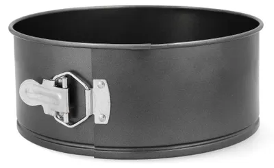 Produktbild von Springform Quid Sweet Grey lackierter Stahl 24 x 10 cm Schwarz