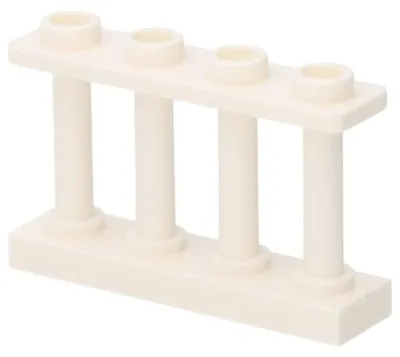 Imagen del producto de 5 vallas LEGO (15332) - Blancas