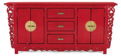 Image de Buffet Ostuni en bois de manguier, 84 cm x 180 cm x 40 cm, Giner y Colomer