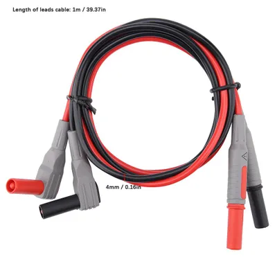 Obrázek produktu pro Sada testovacích kabelů pro digitový multimetr P1300D s krokosvorkami a vyměnitelnými hroty