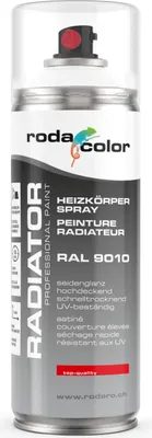 Produktbild von Heizkörperspray RAL9010 reinweiss Sprühlack - 400ml Spraydose