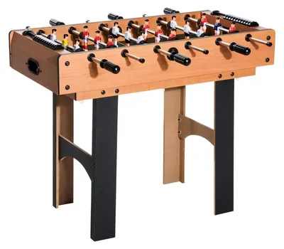 Immagine prodotto di Tavolo da gioco multifunzione (4 in 1) | Colore: Marrone/Nero | Dimensioni: 78x92x80 cm