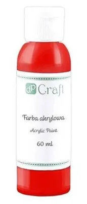 Obrázek produktu pro Akrylová barva červená 60 ml – Dalprint