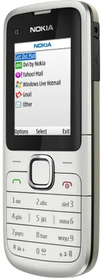 Produktbild von Nokia C1-01, 4,57 cm (1.8"), 128 x 160 Pixel, TFT, 64 MB, 32 GB, Dual SIM