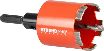 Zdjęcie produktu dla Otwornica Strend Pro Premium, 68 x 68 mm, gwint M16, 5 zębów, korona