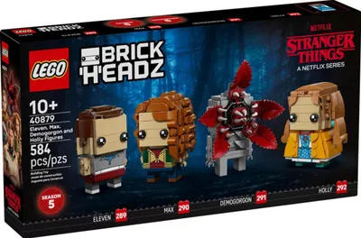 Image de LEGO 40879 Stranger Things Eleven, Max, Demogorgon et Holly.