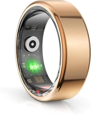 Image de Bague connectée, bracelet de suivi d'activité avec podomètre, étanche IP68, 7 modes sportifs, idéal pour le sport