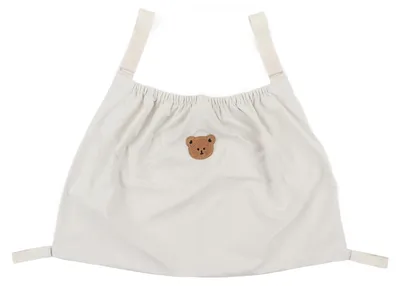 Obrázok produktu pre Organizér do detského kočíka, nylon, nastaviteľný popruh, pre deti, na cestovanie, béžový