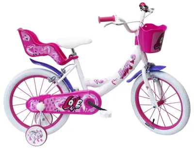 Produktbild von SCH Heart 16“ Mädchenfahrrad mit Zubehör