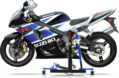 Produktbild von CS Power Evo-Zentralständer für Suzuki GSX-R 1000 03-04 Blau