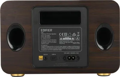 Zdjęcie produktu dla Edifier D32 Multiroom-fähiger WiFi Speaker Bluetooth schwarz retail
