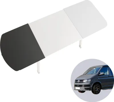 Zdjęcie produktu dla 040 części Przedłużenie stołu z okrągłym bokiem dla VW T5 / T6 nie dla T6.1 Stabilne przedłużenie stołu California z okrągłym bokiem