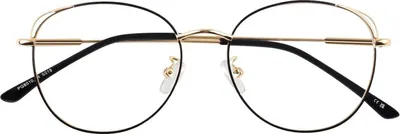 Obrázok produktu pre Dámske okuliare s kovovým rámom s mačacími očami v štýle vintage_fake glasses NETTEA
