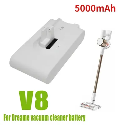 Produktbild von Ersatzakku - V8 - Lithium-Ionen-Akku - 5000 mAh - 25,2 V - Für kabellosen Handstaubsauger - Zubehör