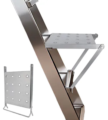 Productafbeelding van Elzusha - Vouwbare Ladderplatform voor Stabiel Werk en Kluswerk