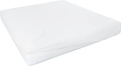 Produktbild von Hahn Haustextilien Elasthan-Feinjersey-Luxus Spannlaken Größe 180-200x200-220 cm weiß