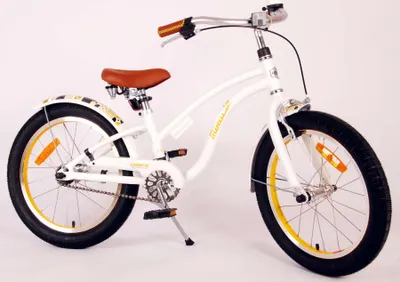 Produktbild von TPFSports Miracle Cruiser - Mädchen - 18 Zoll - Rücktritt + Handbremse - Weiß