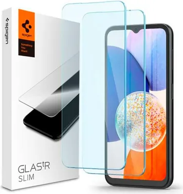 Zdjęcie produktu dla Szko Hartowane Spigen Glas.tr Slim 2-Pack Galaxy A15 4G / 5G / A25 5G / M15 5G Clear