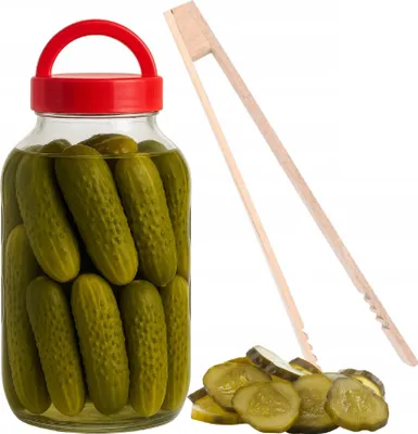 Obrázok produktu pre Fľaša na zaváranie 3l s plastovým uzáverom