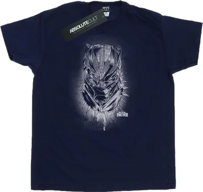 Produktbild von Marvel - T-Shirt für Herren BI15471 (XXL) (Marineblau)