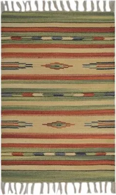 Produktbild von Kelim Country 161 green (60x90 cm)