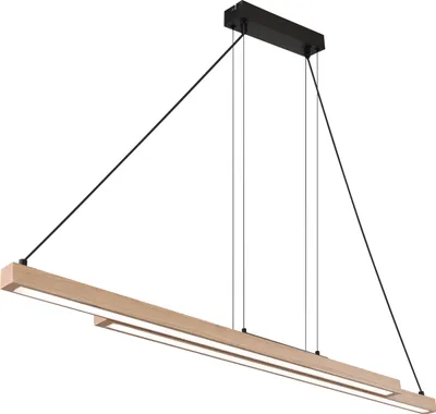Produktbild von Globo Lighting Hängeleuchte Metall schwarz matt, LED