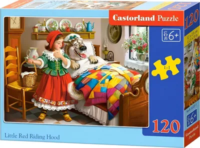 Obrázek produktu pro CASTORLAND Puzzle Červená Karkulka 120 dílků