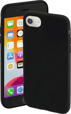 Produktbild von Hama "Finest Feel", Cover, Apple, iPhone 6/6s/7/8/SE 2020, 11,9 cm (4.7"), Schwarz