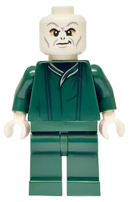 Image de LEGO Minifigurine Lord Voldemort - Robe vert foncé - Harry Potter (hp531) - Neuf