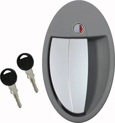 Immagine prodotto di Serratura per porta esterna per camper caravan Zadi Top Line grigia sinistra