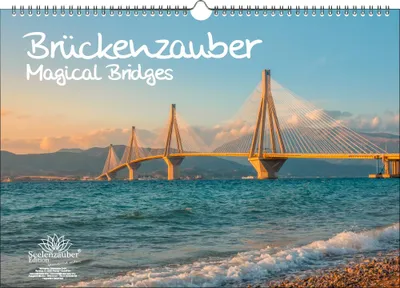 Produktbild von Brückenzauber DIN A3 Immerwährender Kalender Brücken - Seelenzauber