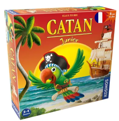 Produktbild von Kosmos Catan Junior, Brettspiel, Strategie, 6 Jahr(e), Familienspiel