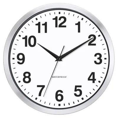 Produktbild von Wetterfeste Wanduhr für den Außenbereich, 30 cm