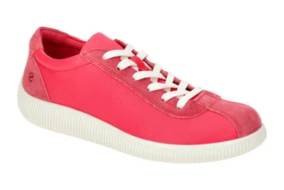 Produktbild von Ecco SOFT ZERO LADIES Damenschuhe - Halbschuhe - Sneaker pink Freizeit NEU