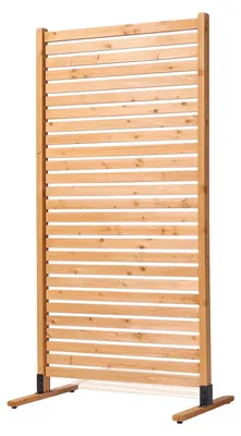 Zdjęcie produktu dla Drewniany parawan VEVOR, 91 x 6,3 x 187 cm, przegroda do użytku na zewnątrz, dekoracyjna przegroda na patio, przegroda zewnętrzna na balkon, patio, trawnik, ogród