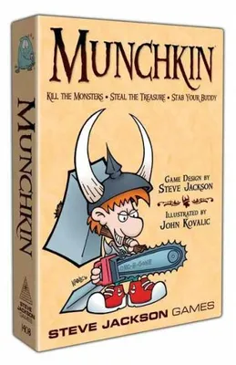 Imagen del producto de Munchkin (Edición inglesa) – Juego de mesa – Steve Jackson Games – 2-6 jugadores – 13+