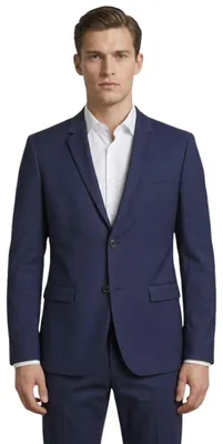 Image de Veste en laine Calvin Klein pour homme, bleu foncé, taille XS