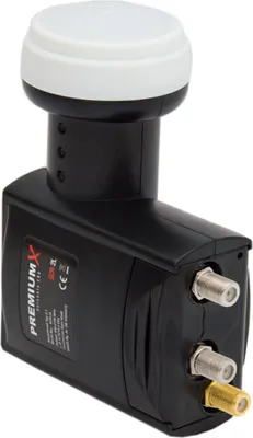 Produktbild von Premiumx SCR-2L SAT Unicable LNB SCR 2 Legacy Einkabel System Unikabel 4 + 2 Teilnehmer FullHD 4K HDTV Ultra HD