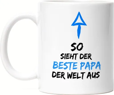 Produktbild von So Sieht Der Beste Papa Der Welt Aus Tasse Süßes Motiv Als Vatertagsgeschenk Bester Vater