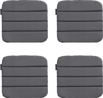 Produktbild von Madison - Sitzkissen Panama grau - Ca. 40x40 cm - 4er-Set