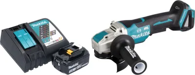 Obrázok produktu pre Akumulátorová uhlová brúska Makita DGA 520 RF1X1 18 V 125 mm X-LOCK Brushless + 1x akumulátor 3,0 Ah + nabíjačka