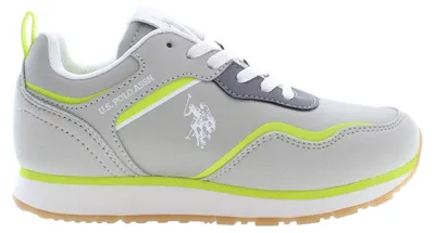 Produktbild von Günstiger Sportschuh für Kinder in Grau mit Kontrastdetails