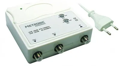 Image de Amplificateur d'antenne TV d'intérieur pour la TNT Metronic