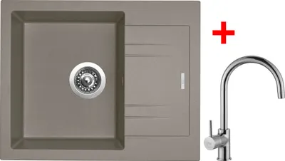 Obrázek produktu pro Sinks LINEA 600 Truffle + Vitalia