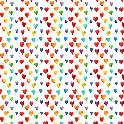 Produktbild von 20 Servietten Pride - Herzregen bunt 33x33cm