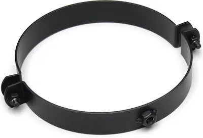 Produktbild von Raik Basic Rohrschelle 160mm schwarz für Rauchrohr / Ofenrohr