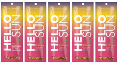 Productafbeelding van Soleo Hello Sun ultrakrachtige bruiningsversneller 5 stuks