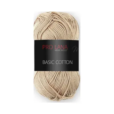 Produktbild von Pro Lana Basic Baumwolle 50g (08) hellbraun